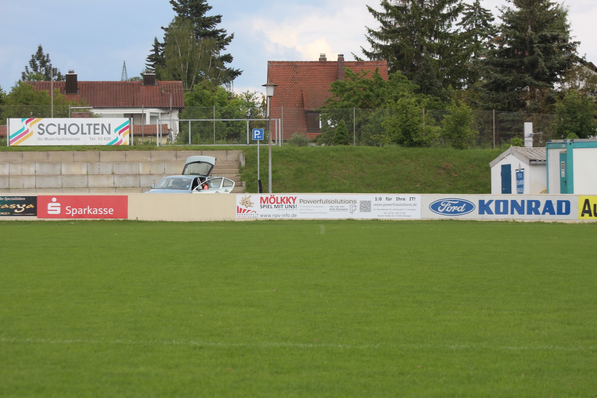 NPV Bandenwerbung beim FSB Bruck